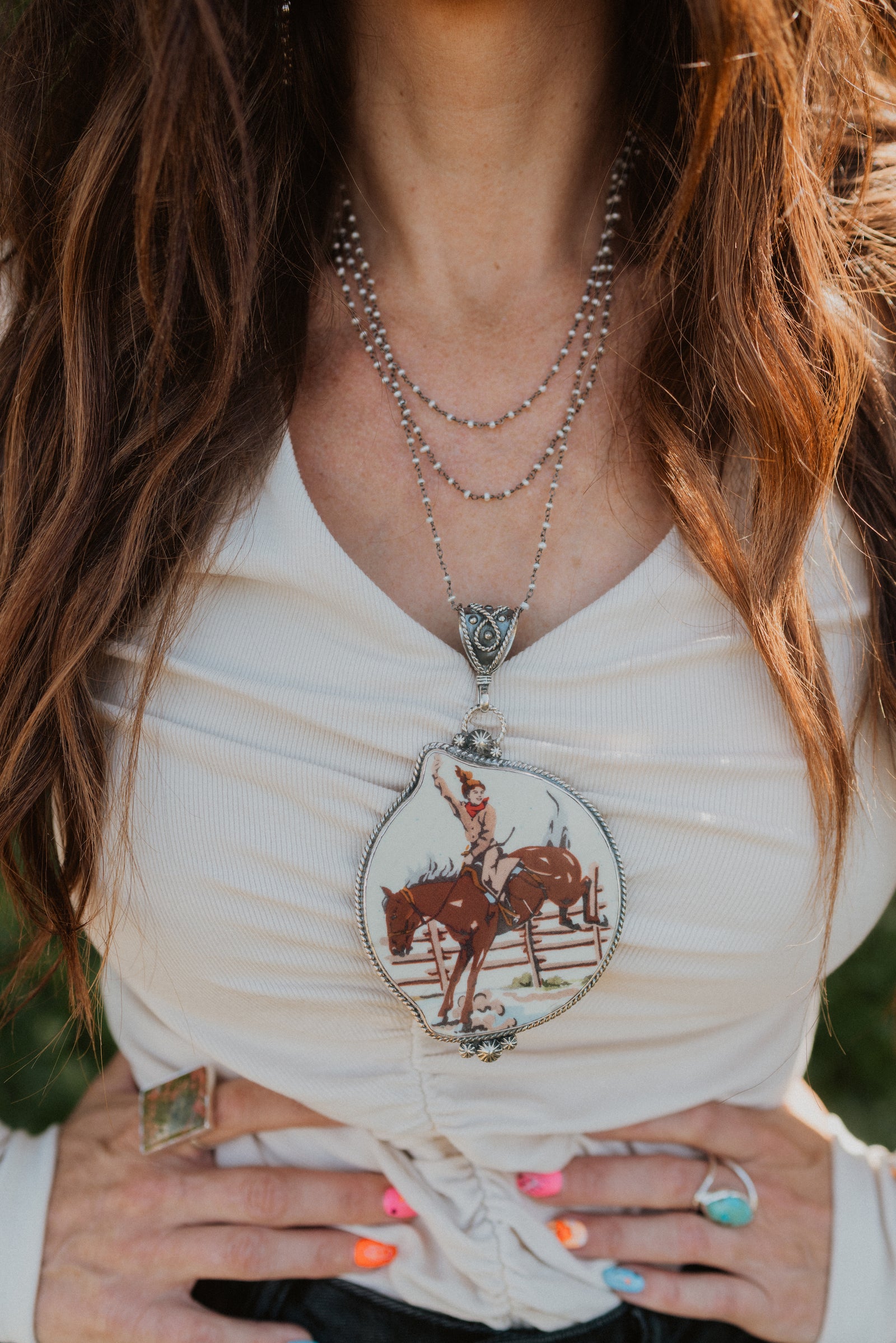 Yeehaw Cowgirl Necklace
