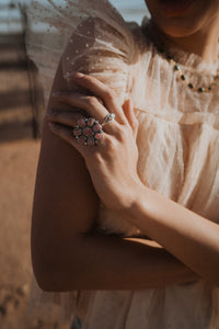 Generosa Ring | Rhodonite