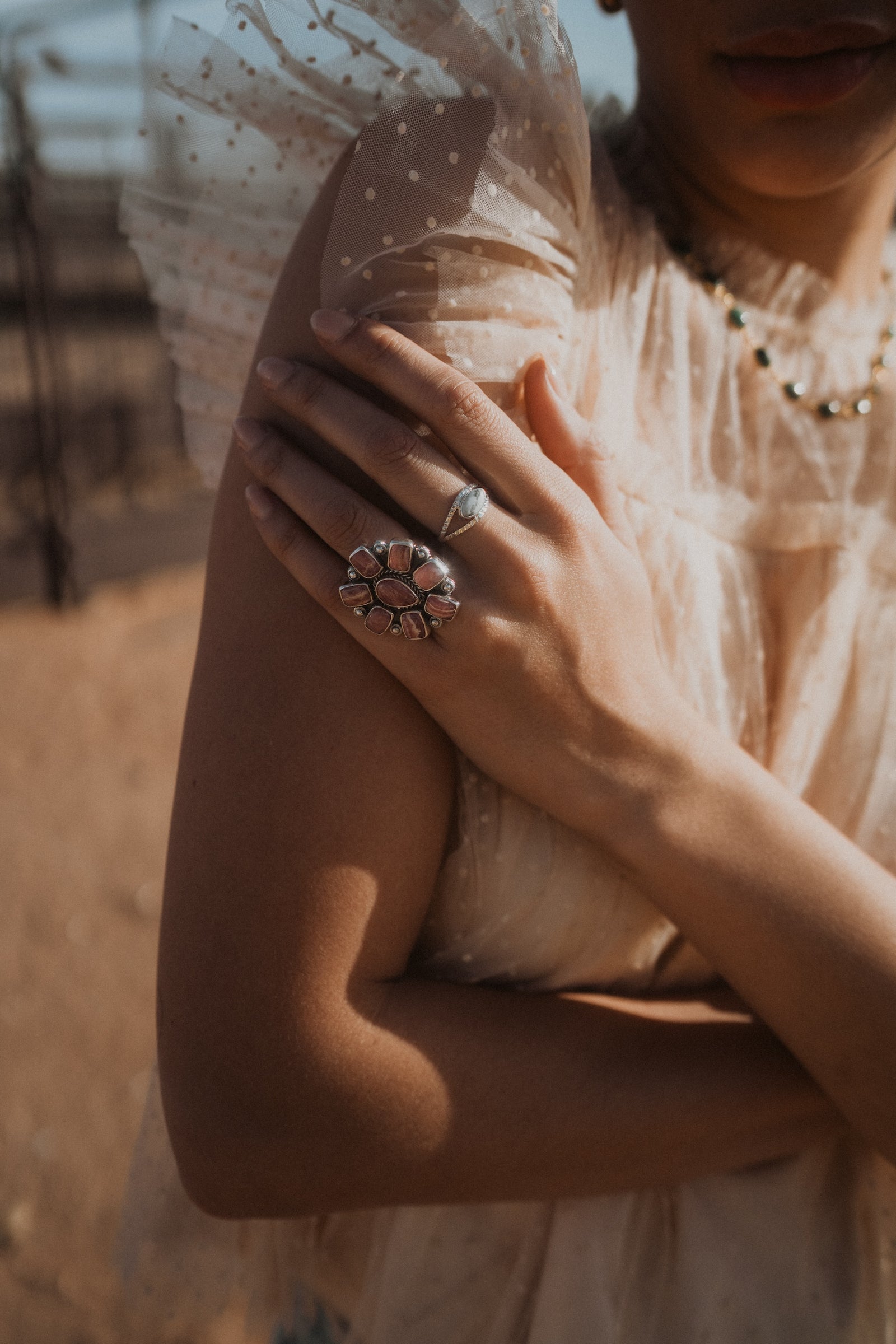 Generosa Ring | Rhodonite