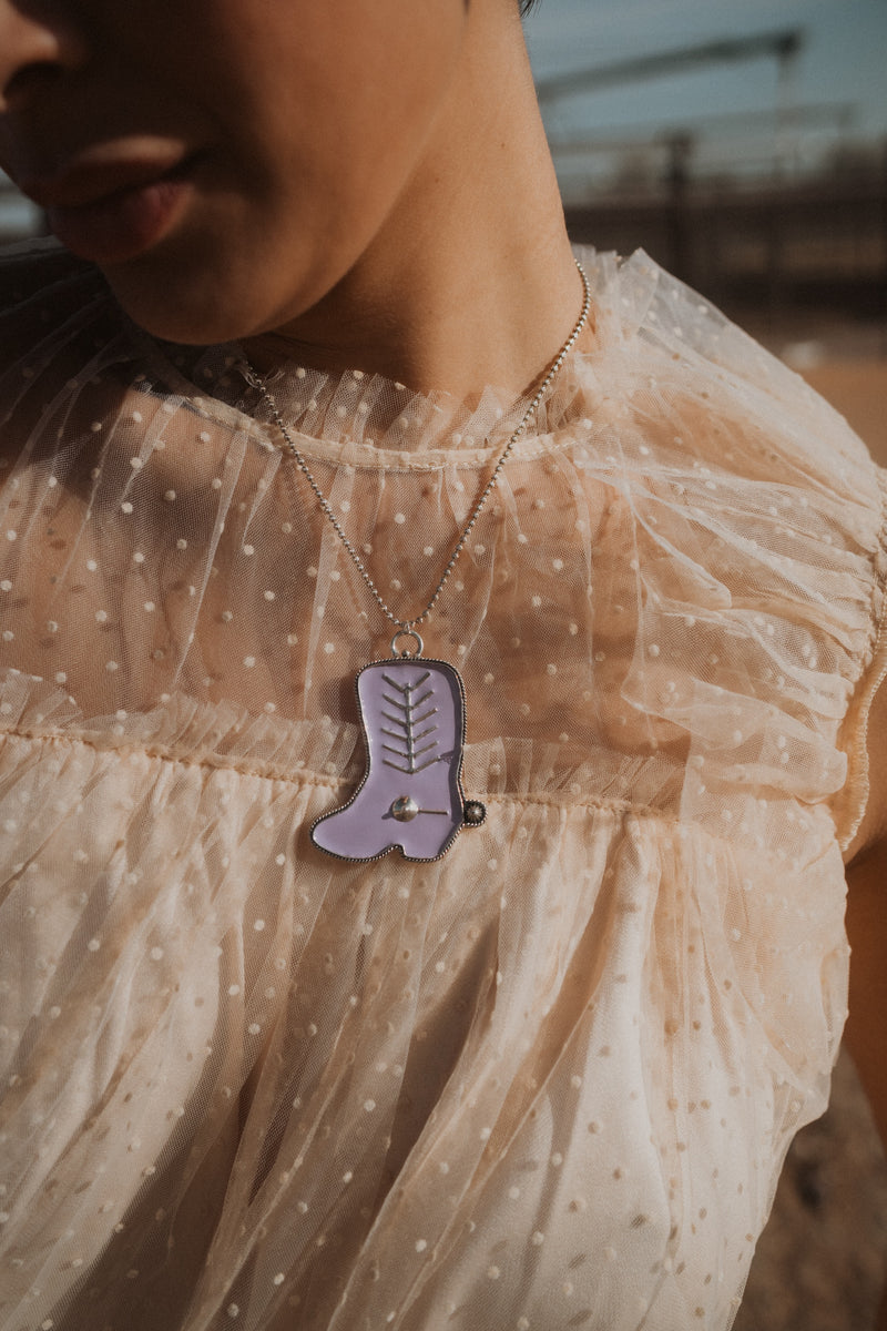 Boots On Necklace | #3