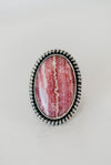 Warren Ring | Pink Rhodochrosite