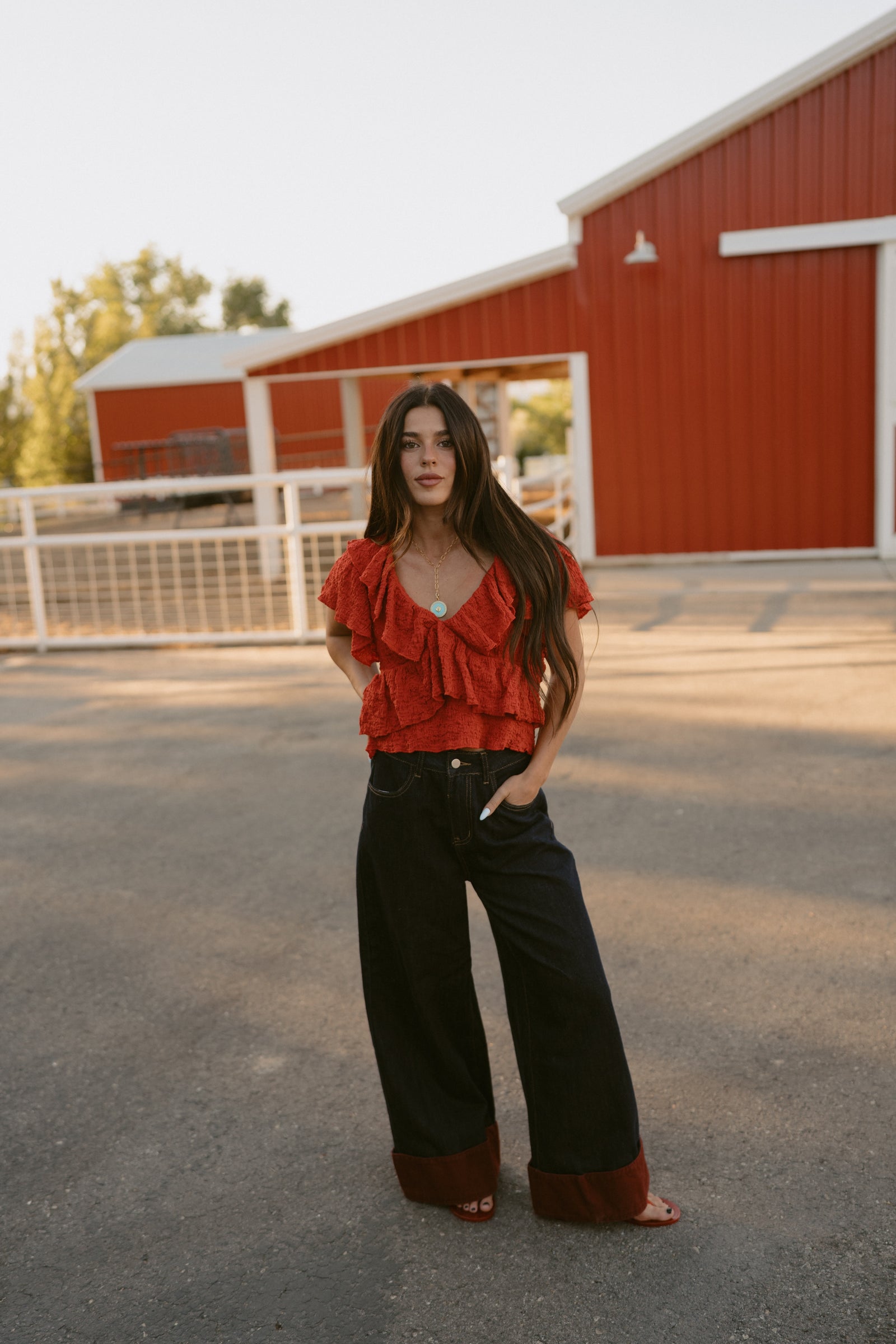 Ruby Red Top