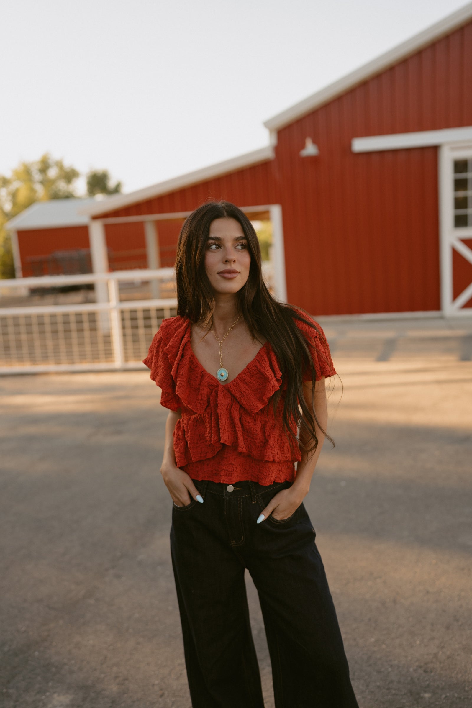 Ruby Red Top