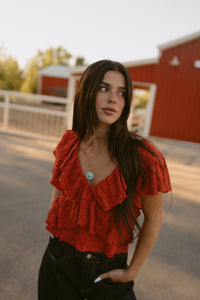 Ruby Red Top