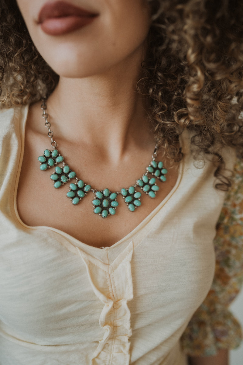 Tyann Necklace | Turquoise
