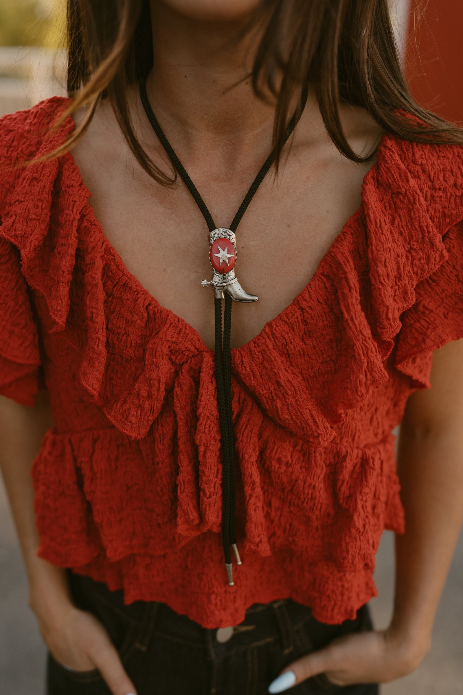 American Sweetheart Bolo Tie