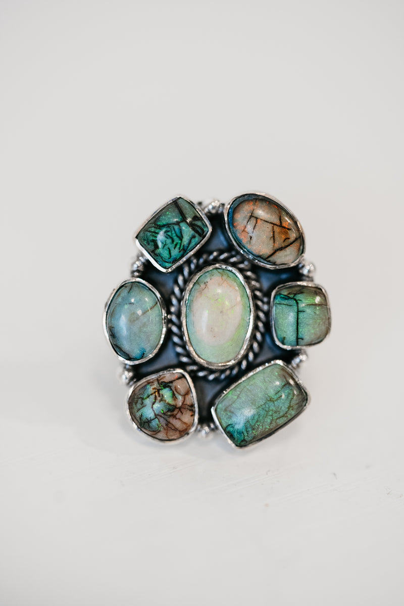 Hozier Ring | Sterling Opal
