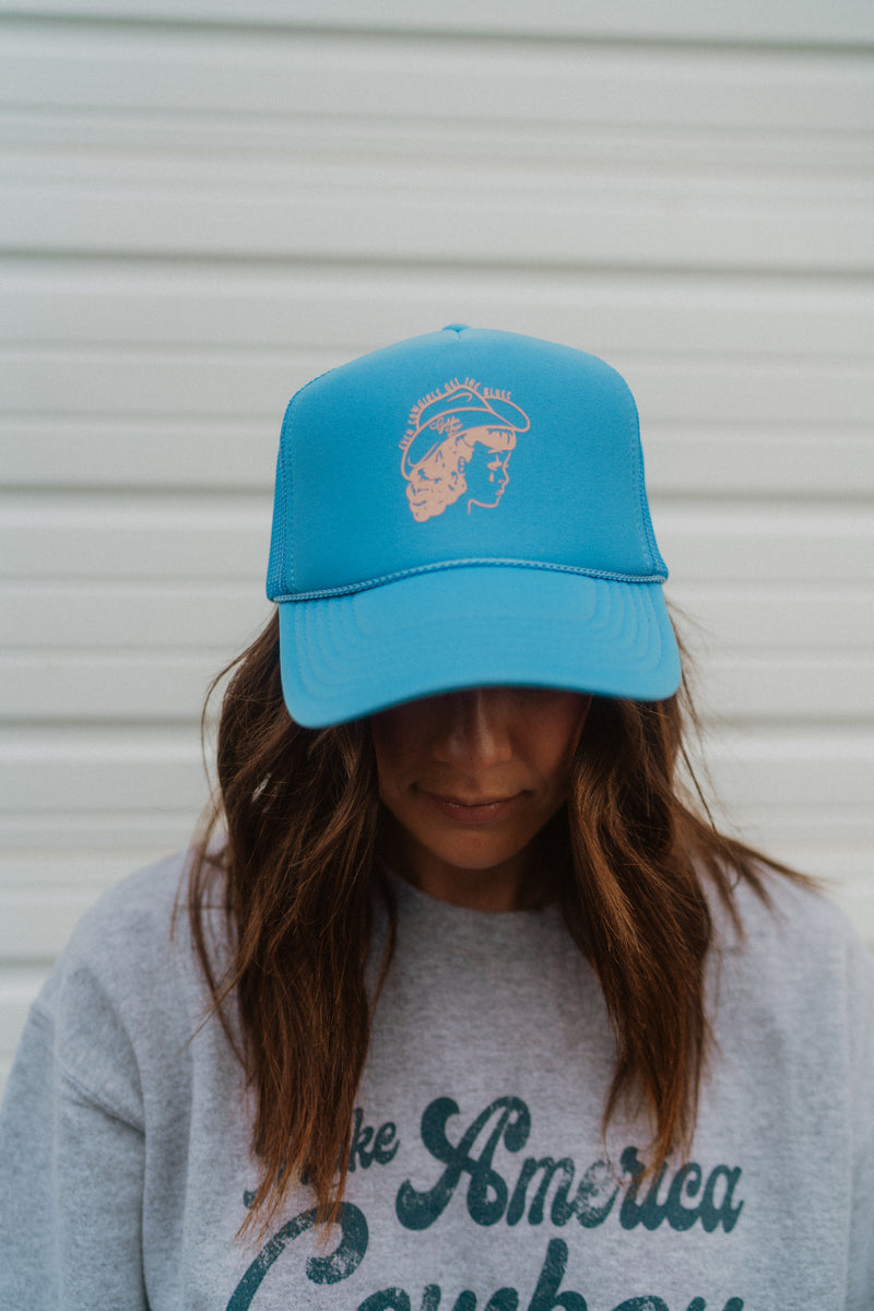 Cowgirls Get The Blues Trucker Hat