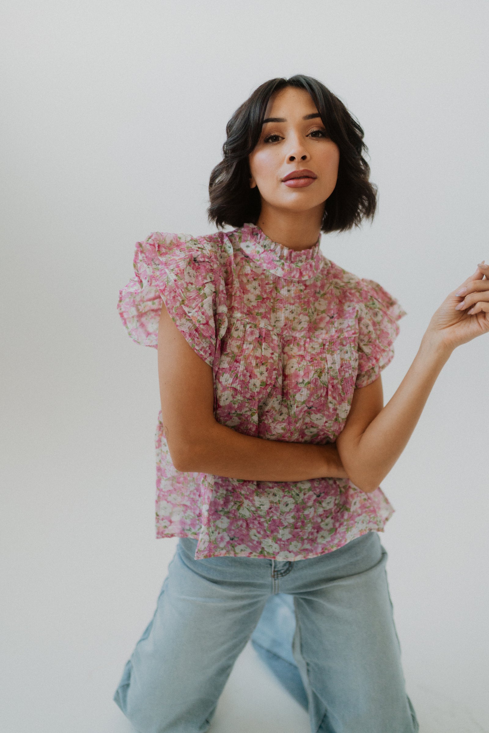 Spring Flowers Top