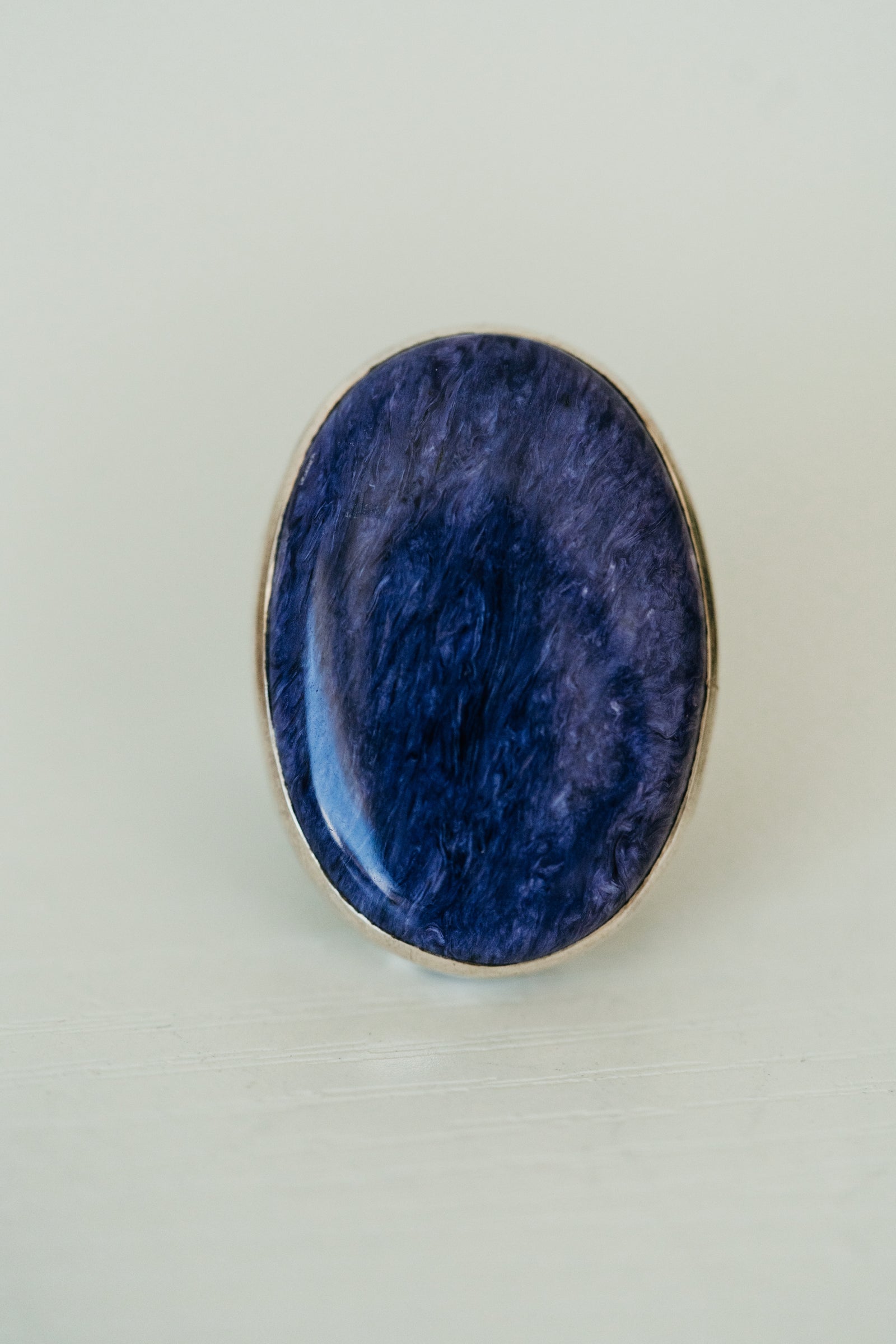 Cosma Ring | Purple Charoite
