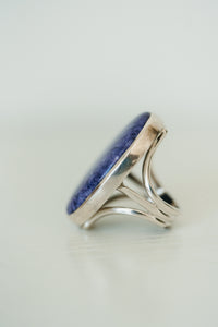 Cosma Ring | Purple Charoite