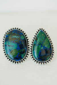 Betsy Ring | Azurite Quartz