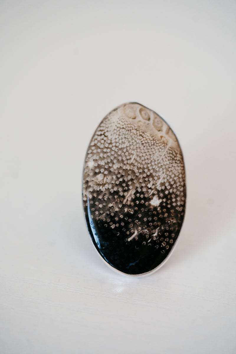Addison Ring | Palmwood Jasper