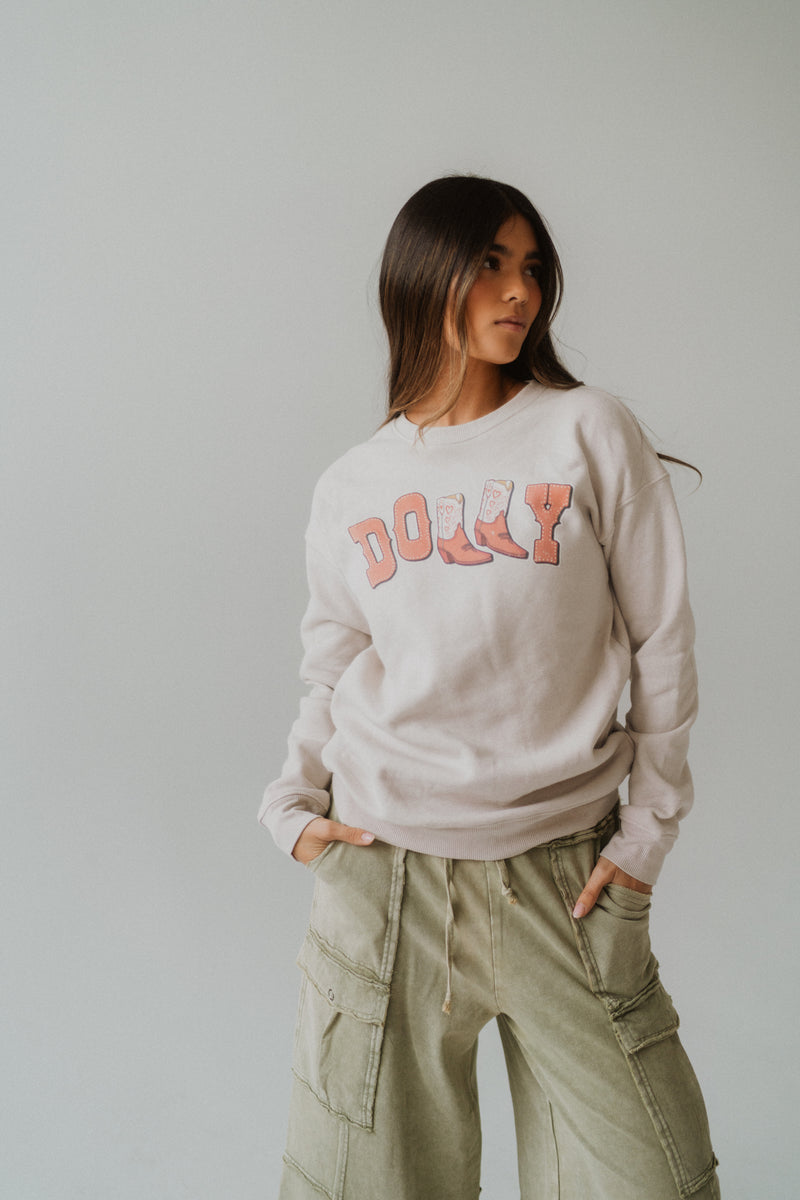 Dolly Boots Sweatshirt