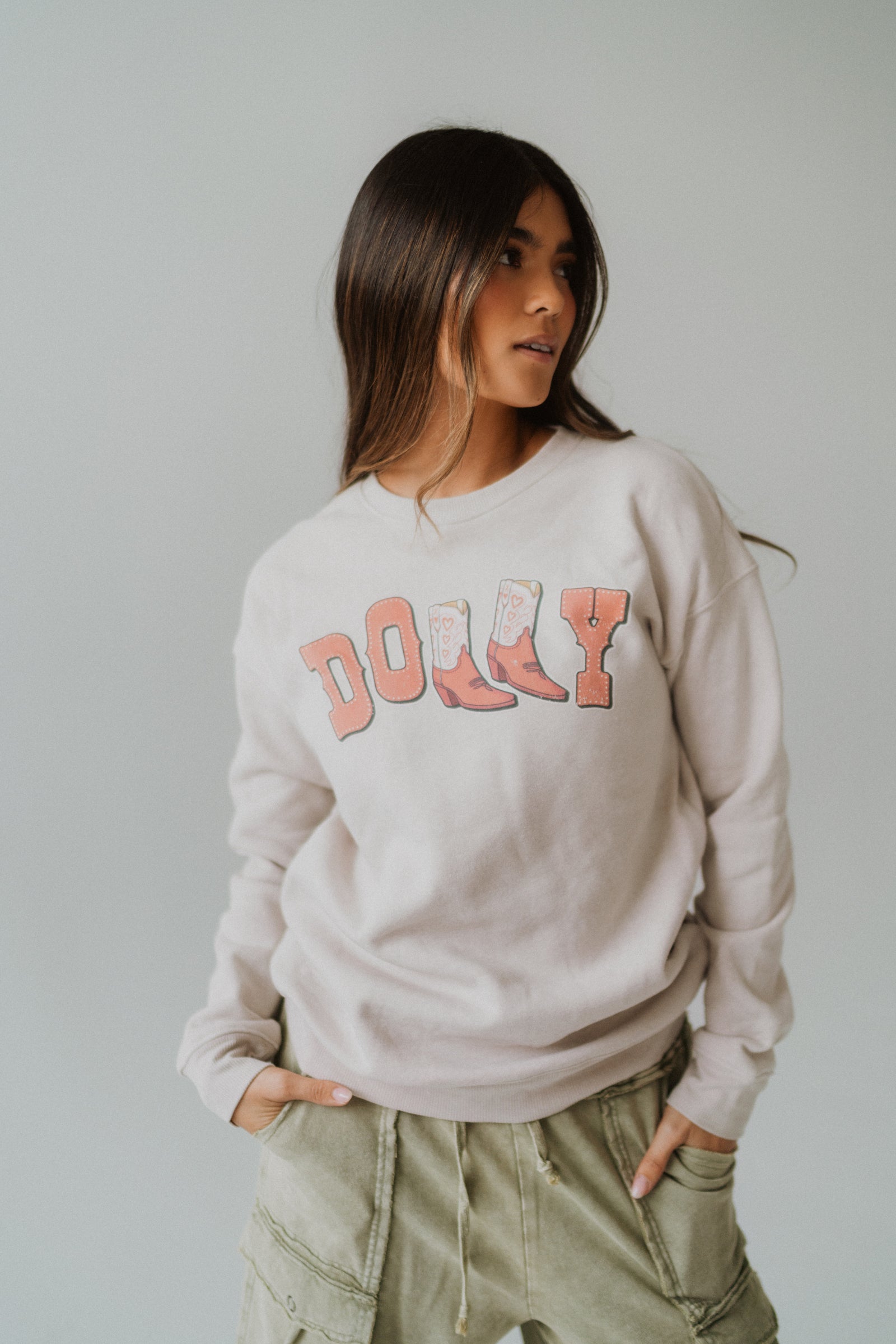 Dolly Boots Sweatshirt
