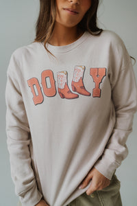 Dolly Boots Sweatshirt