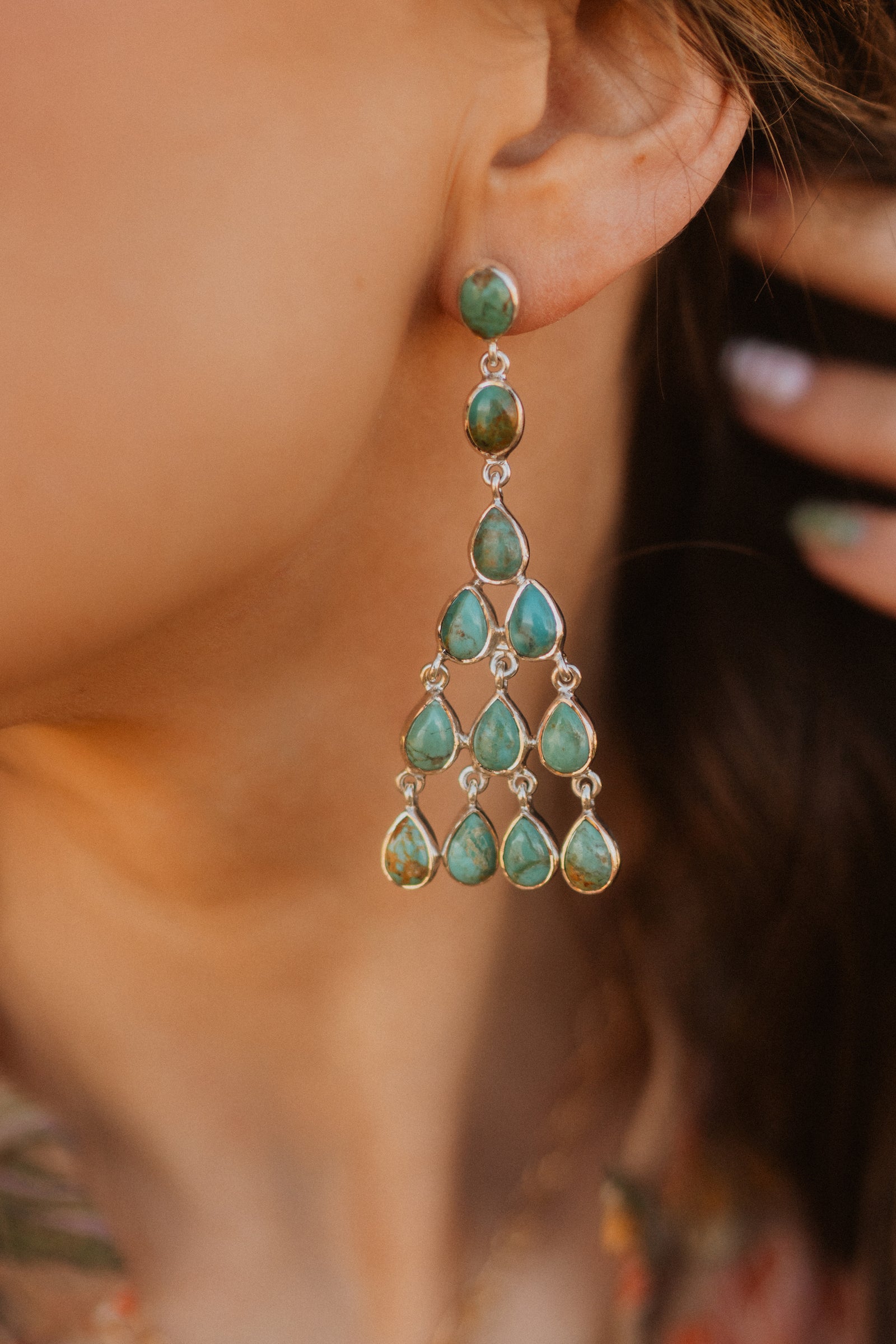 Janelle Earrings | Turquoise