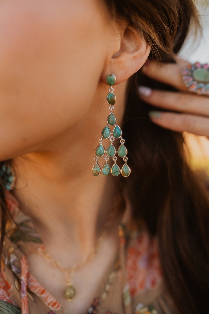 Janelle Earrings | Turquoise