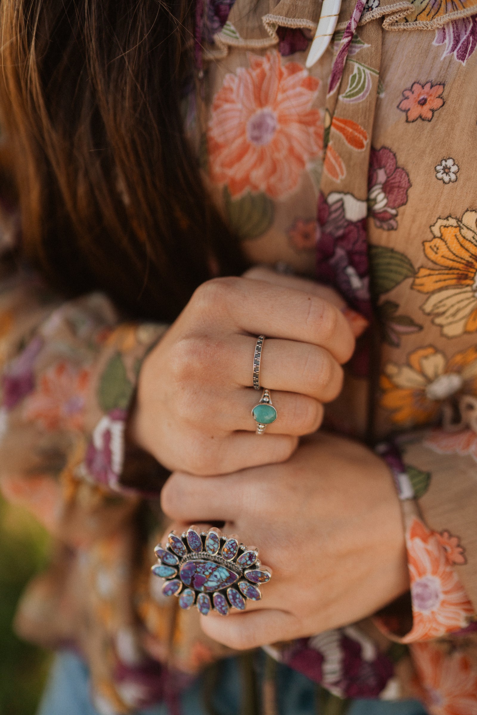 Dakota Ring | Purple Turquoise