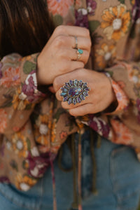 Dakota Ring | Purple Turquoise