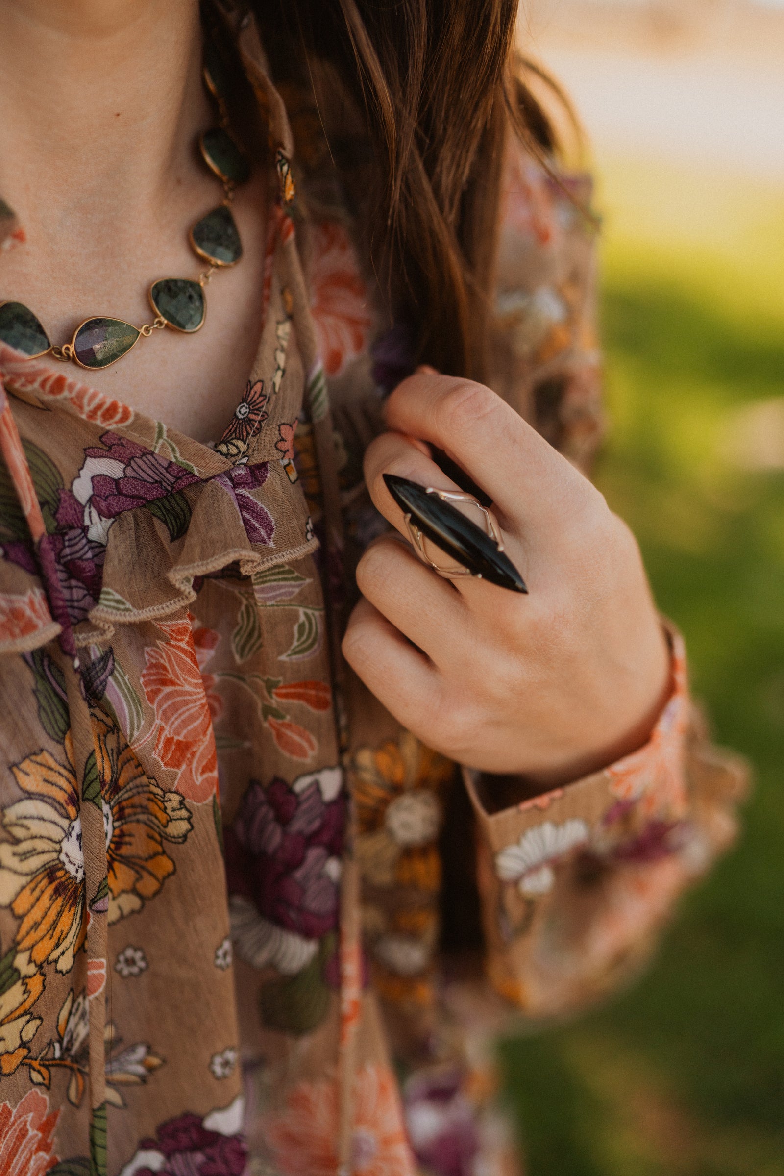 Southern Belle Ring | Black Onyx