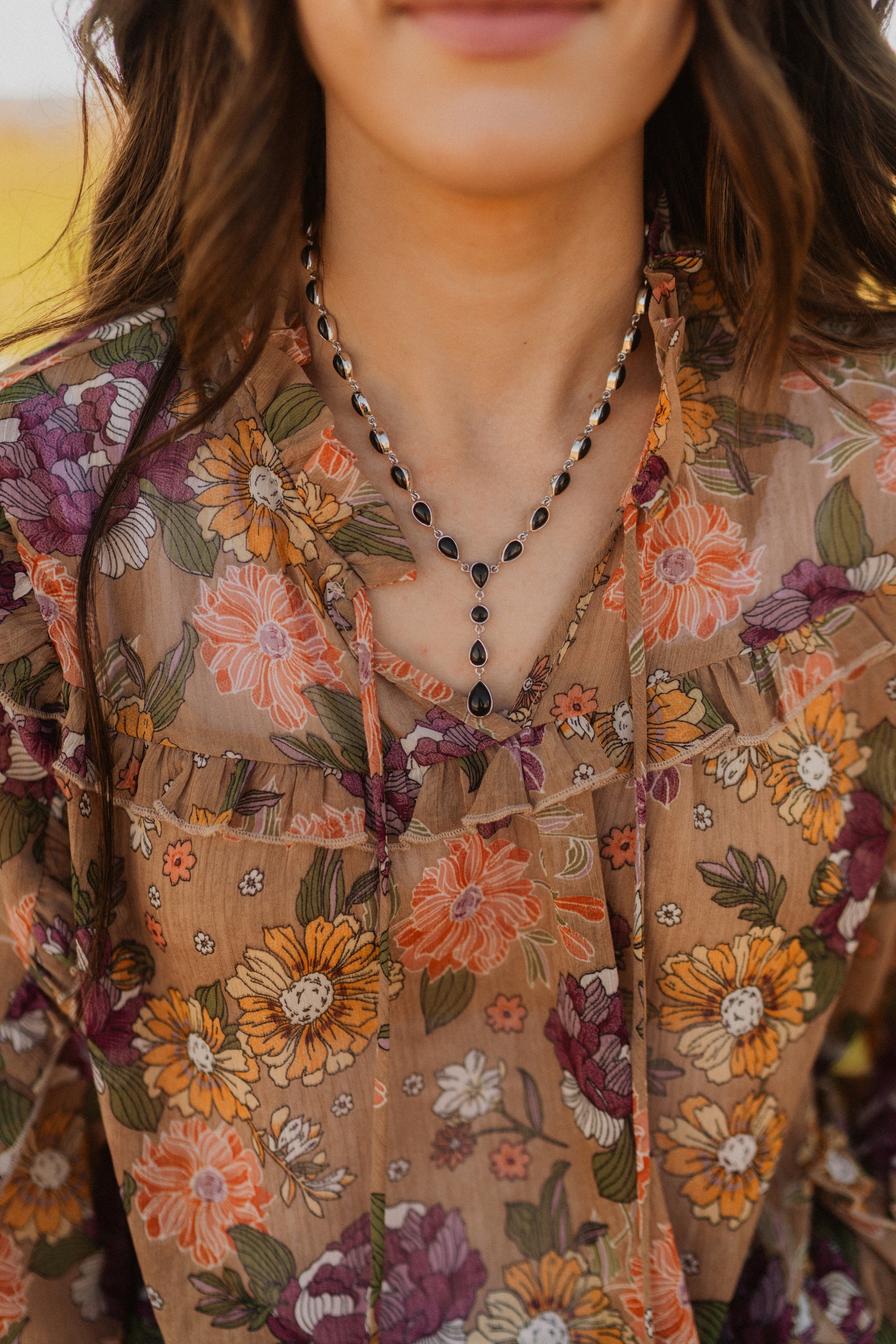 Black Beauty Necklace | Black Onyx