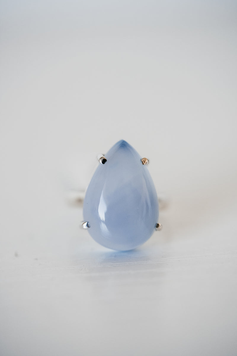 Leon Ring | Purple Chalcedony