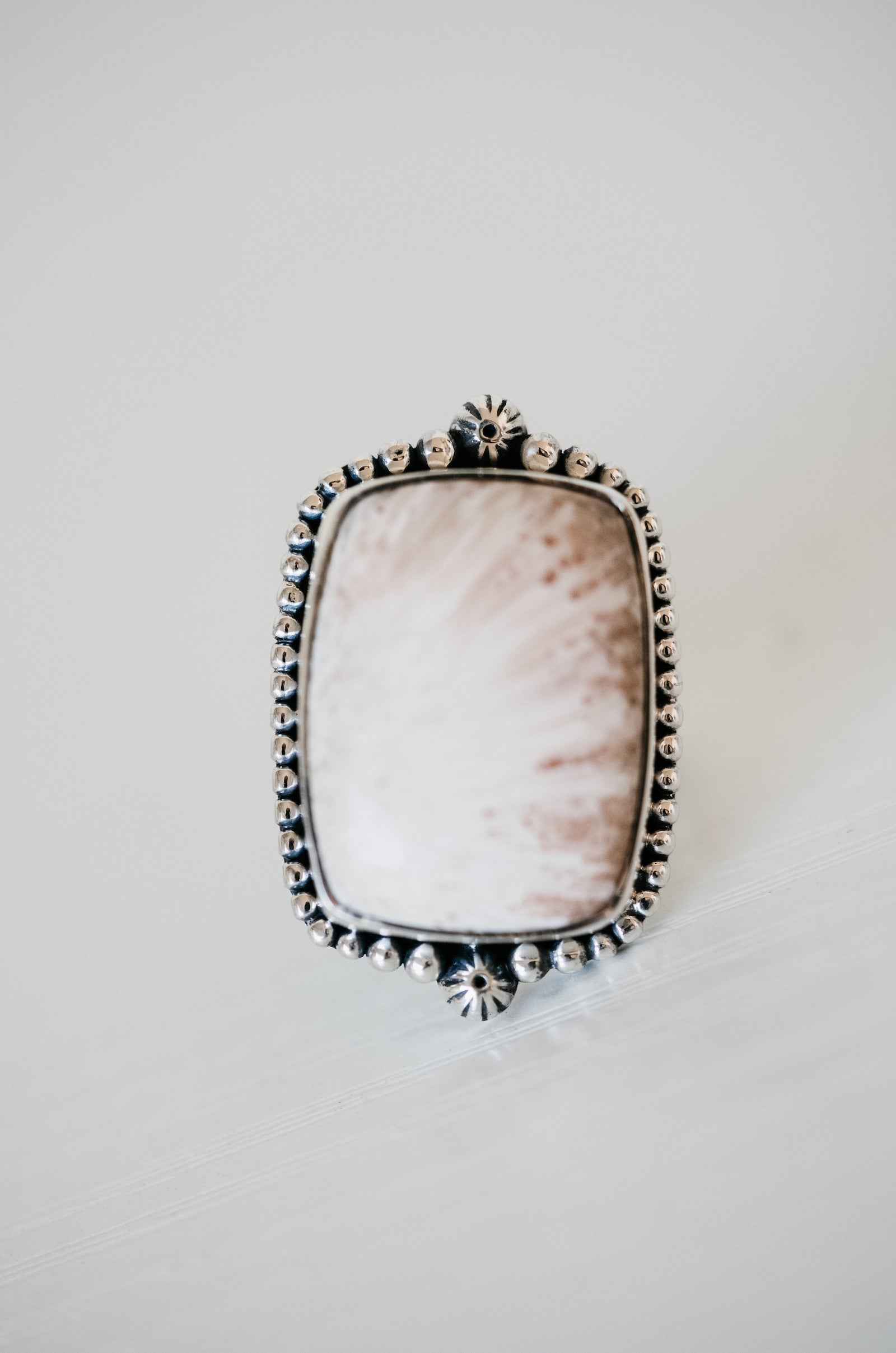 Aaliyah Ring | Pink Scolecite