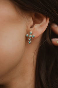 Small Dottie Cross Earrings