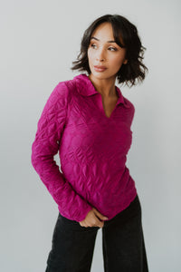 Talk About Pink Top - FINAL SALE