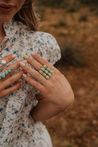 Jolie Ring | Lemon Chrysoprase