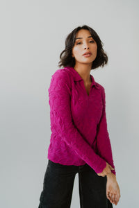 Talk About Pink Top - FINAL SALE