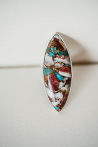 Sampson Ring | Red Oyster Turquoise
