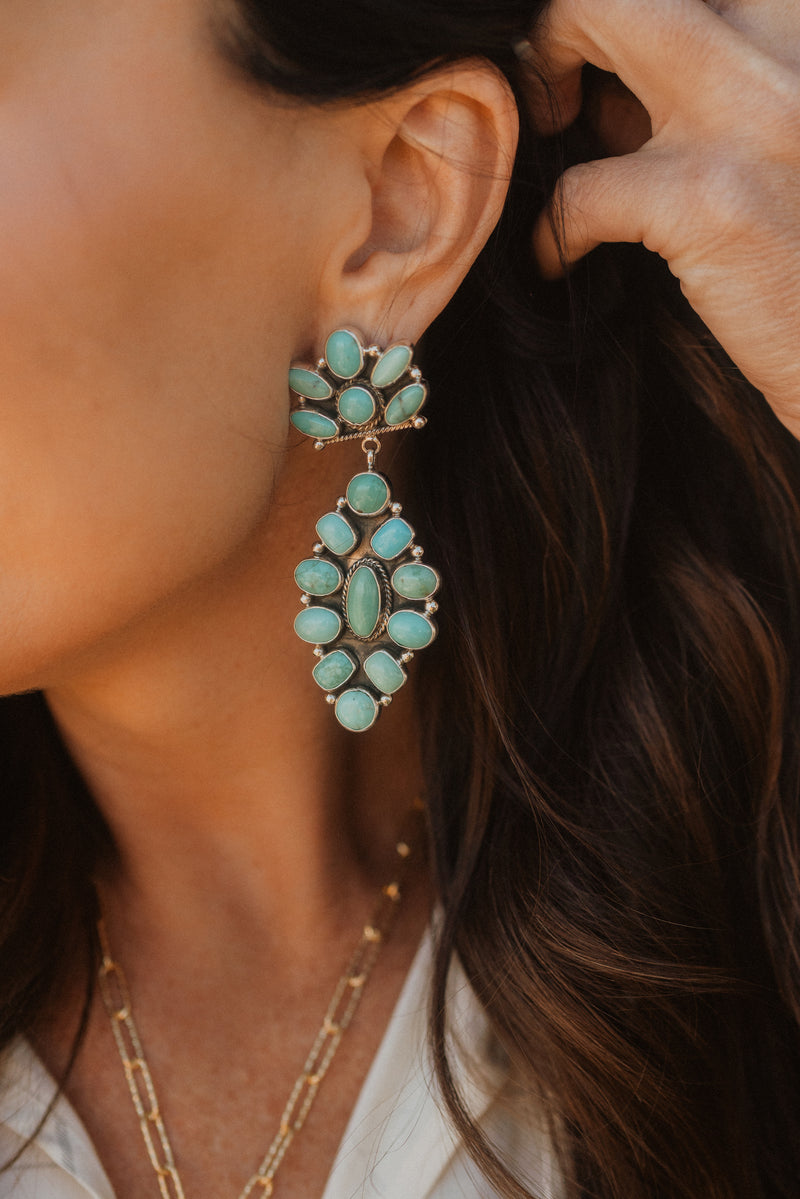 Dunstan Earrings | Turquoise