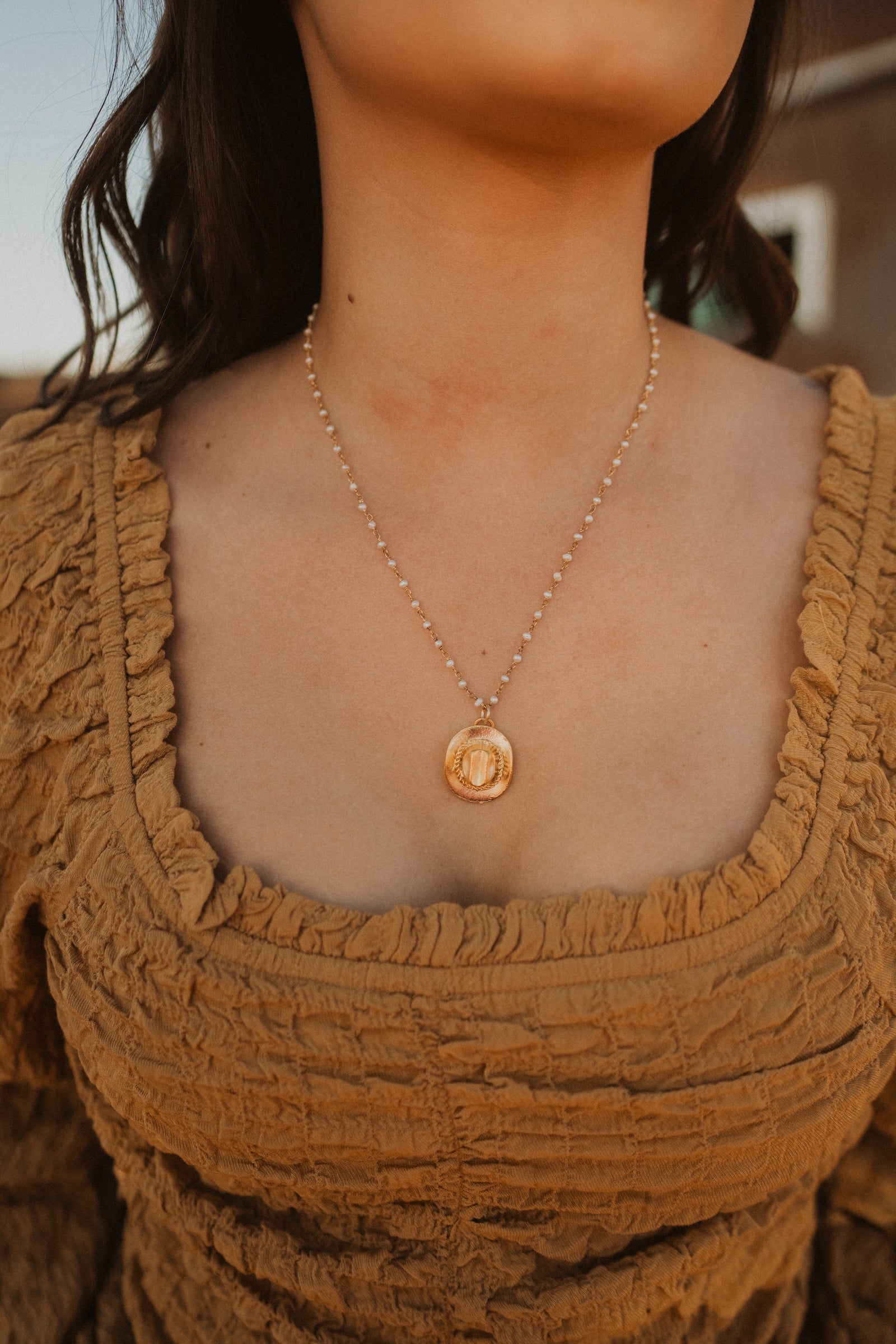 Pearly Cowgirl Necklace