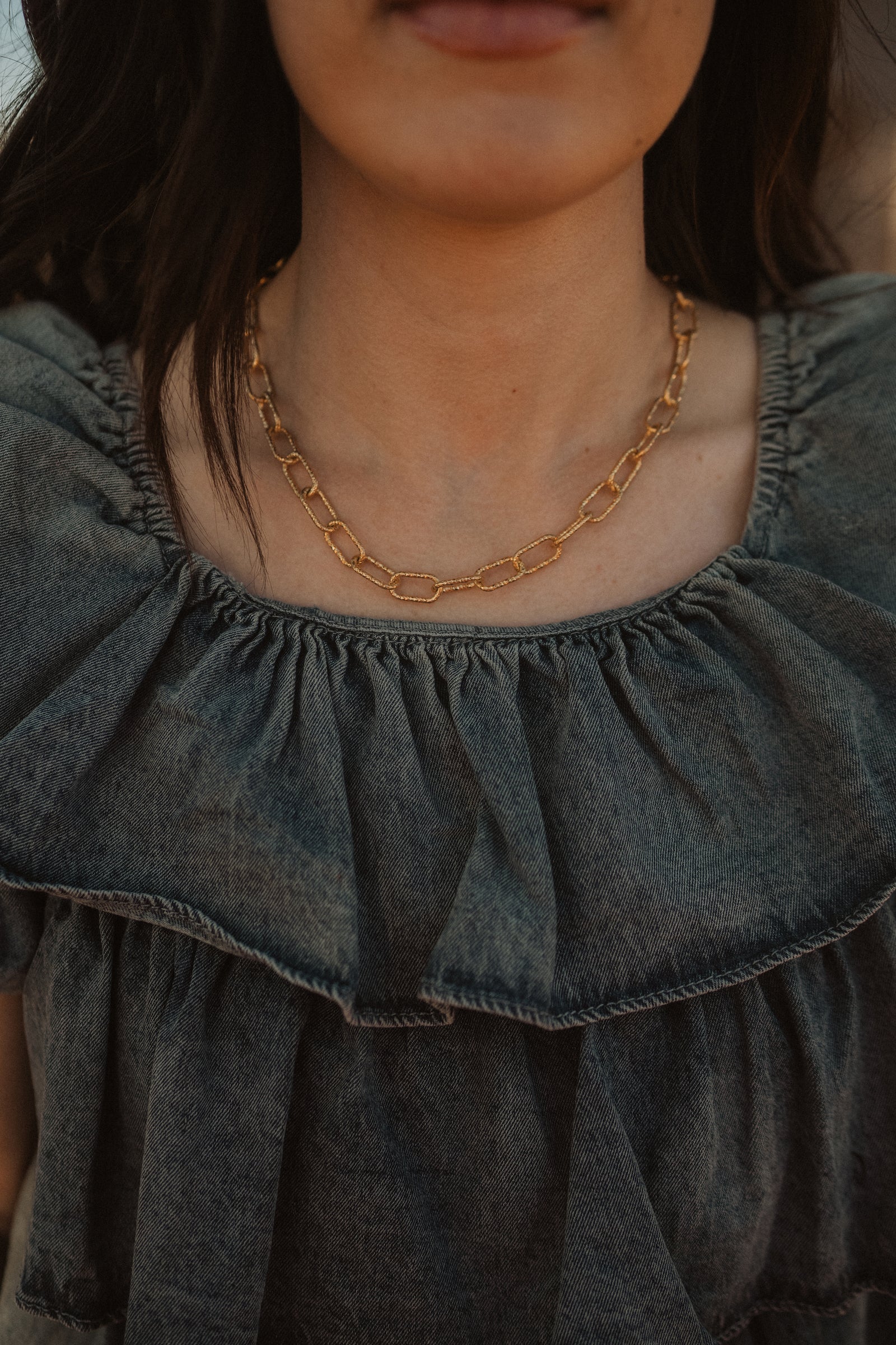 Duana Necklace | Gold