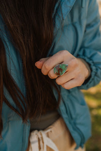 Gypsy Ring | Chrysocolla