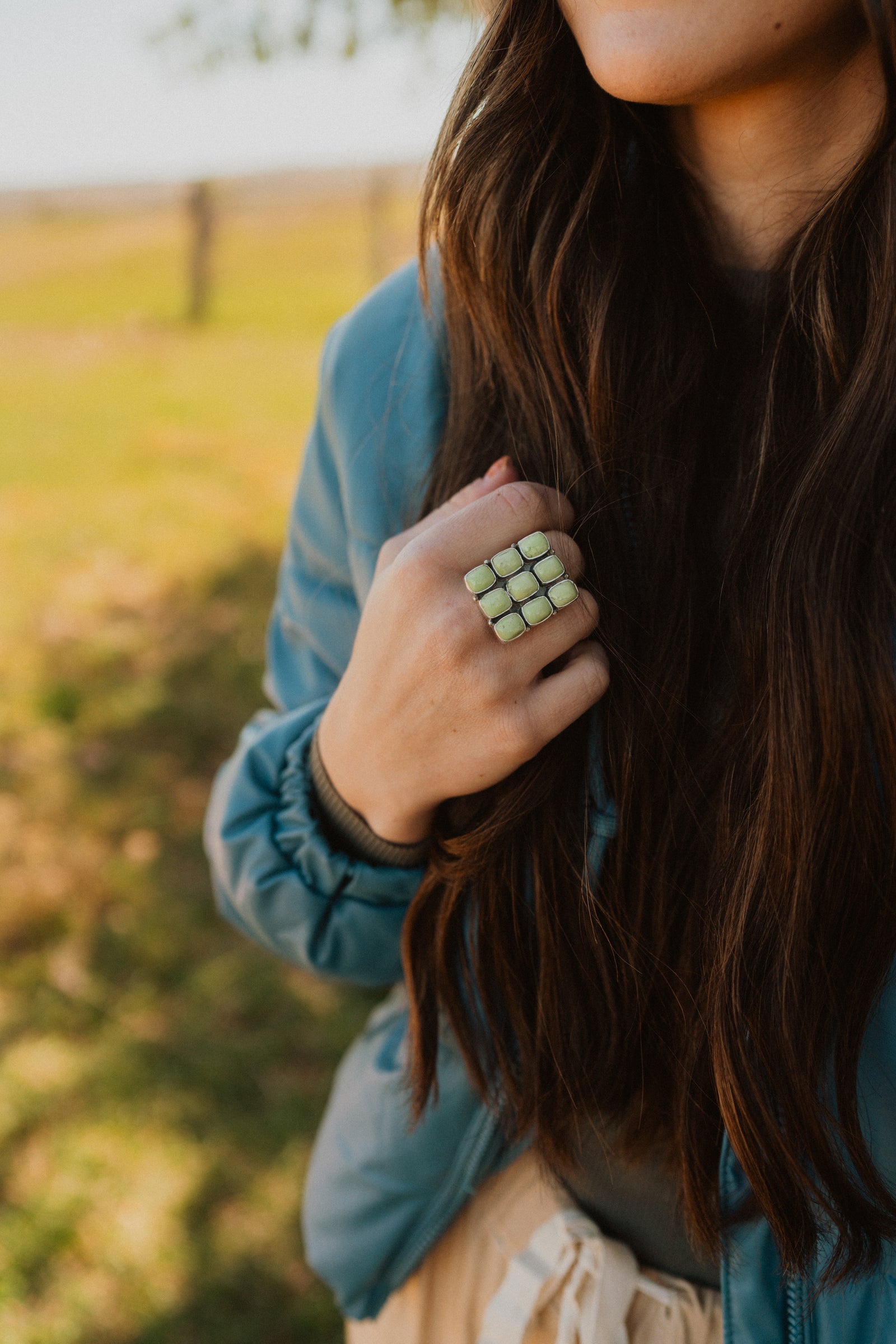 Jolie Ring | Lemon Chrysoprase