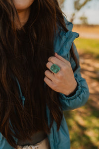 Gypsy Ring | Chrysocolla