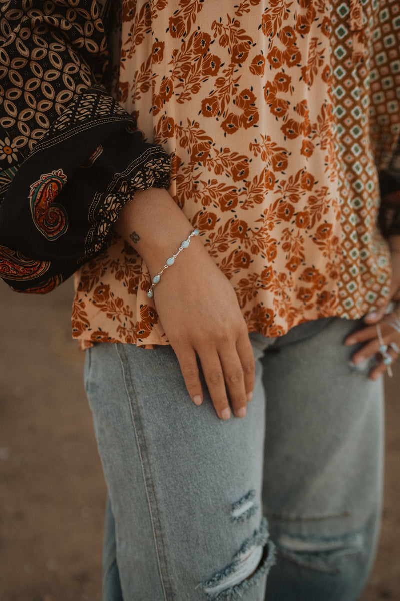 Doreen Bracelet | Larimar