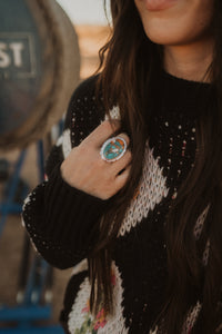 Xenia Ring | Spiny Oyster Turquoise