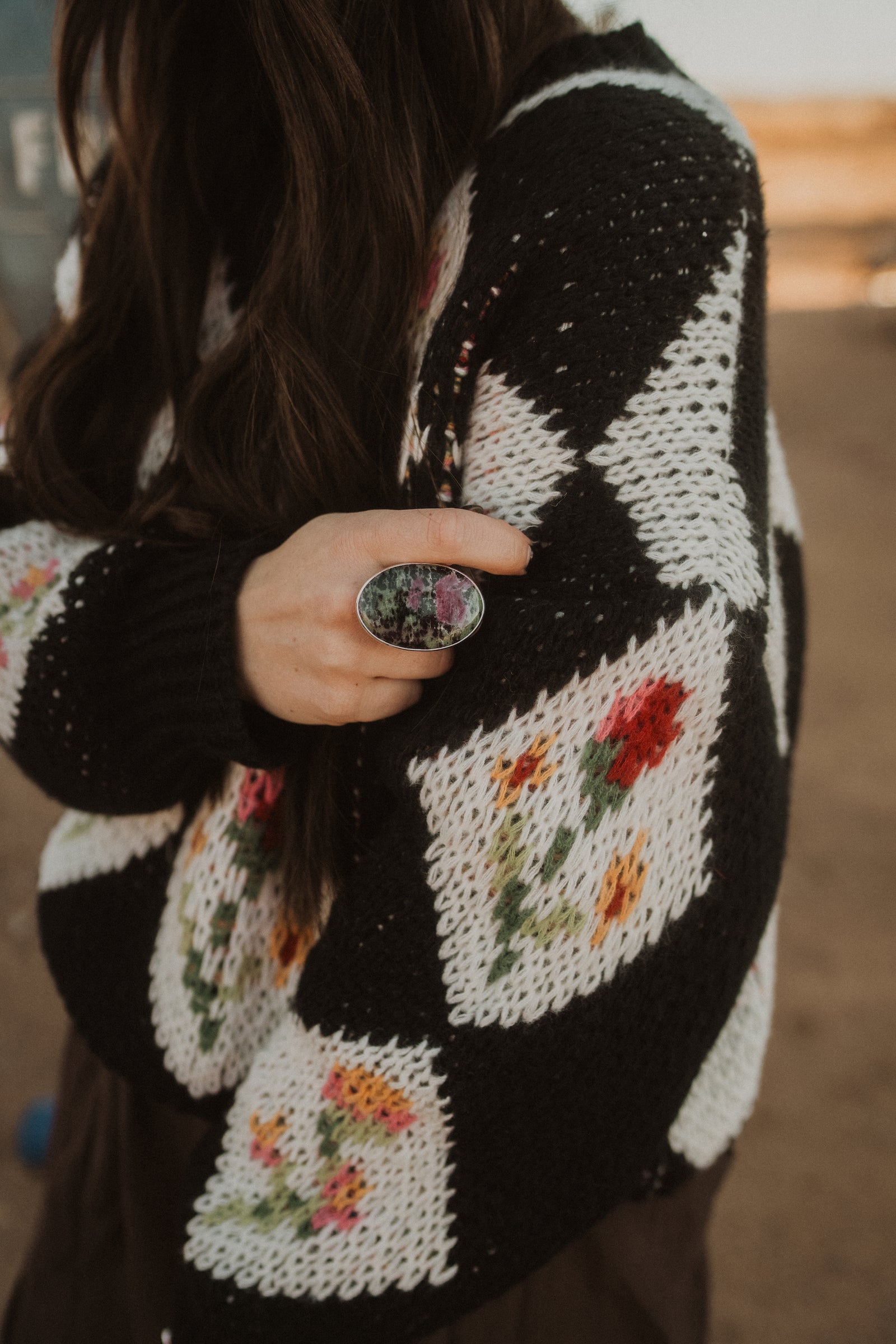 Danya Ring | #2 | Ruby Zoisite