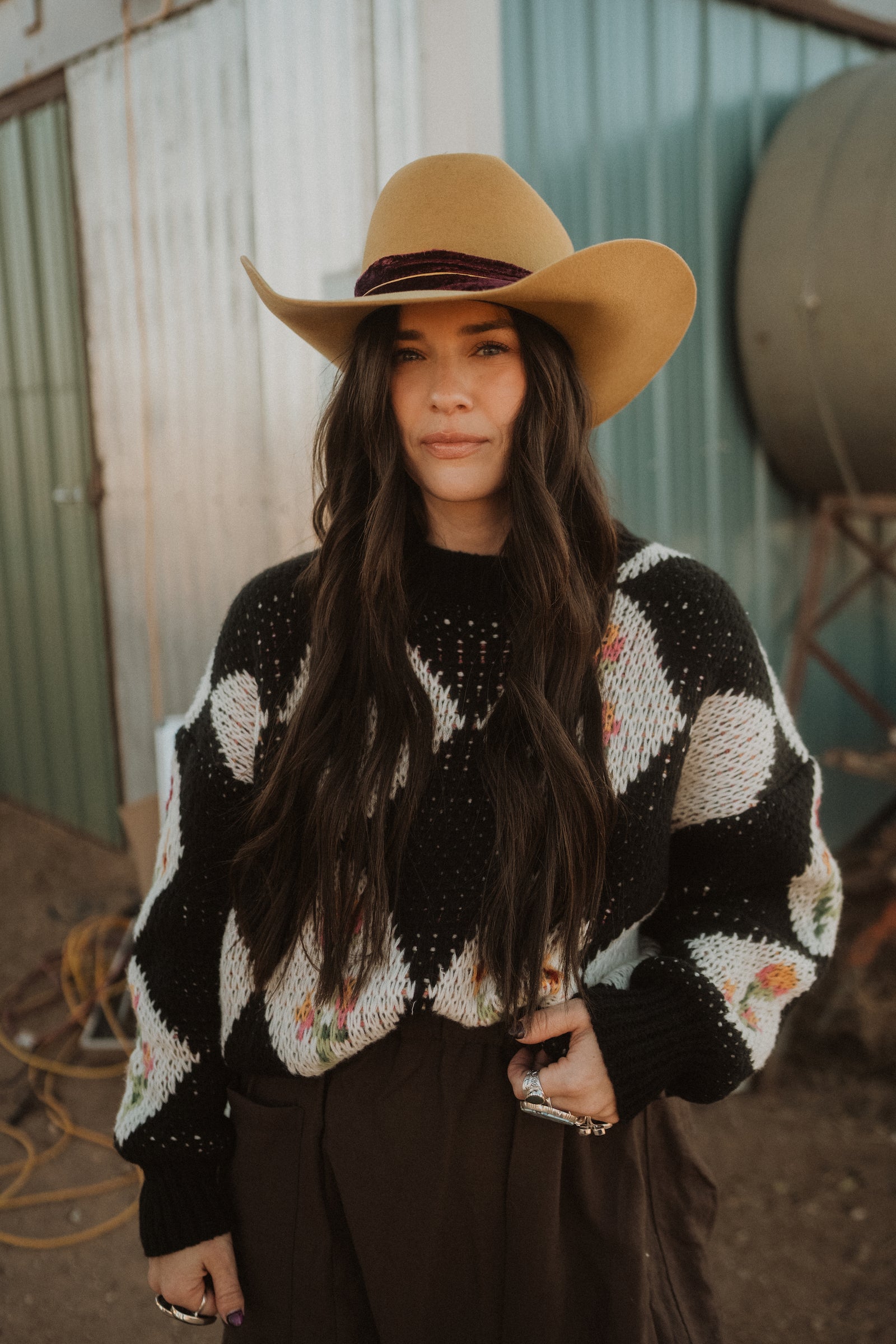 Flowers + Diamonds Sweater