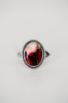 Ruelle Ring | Red Rose Dahlia