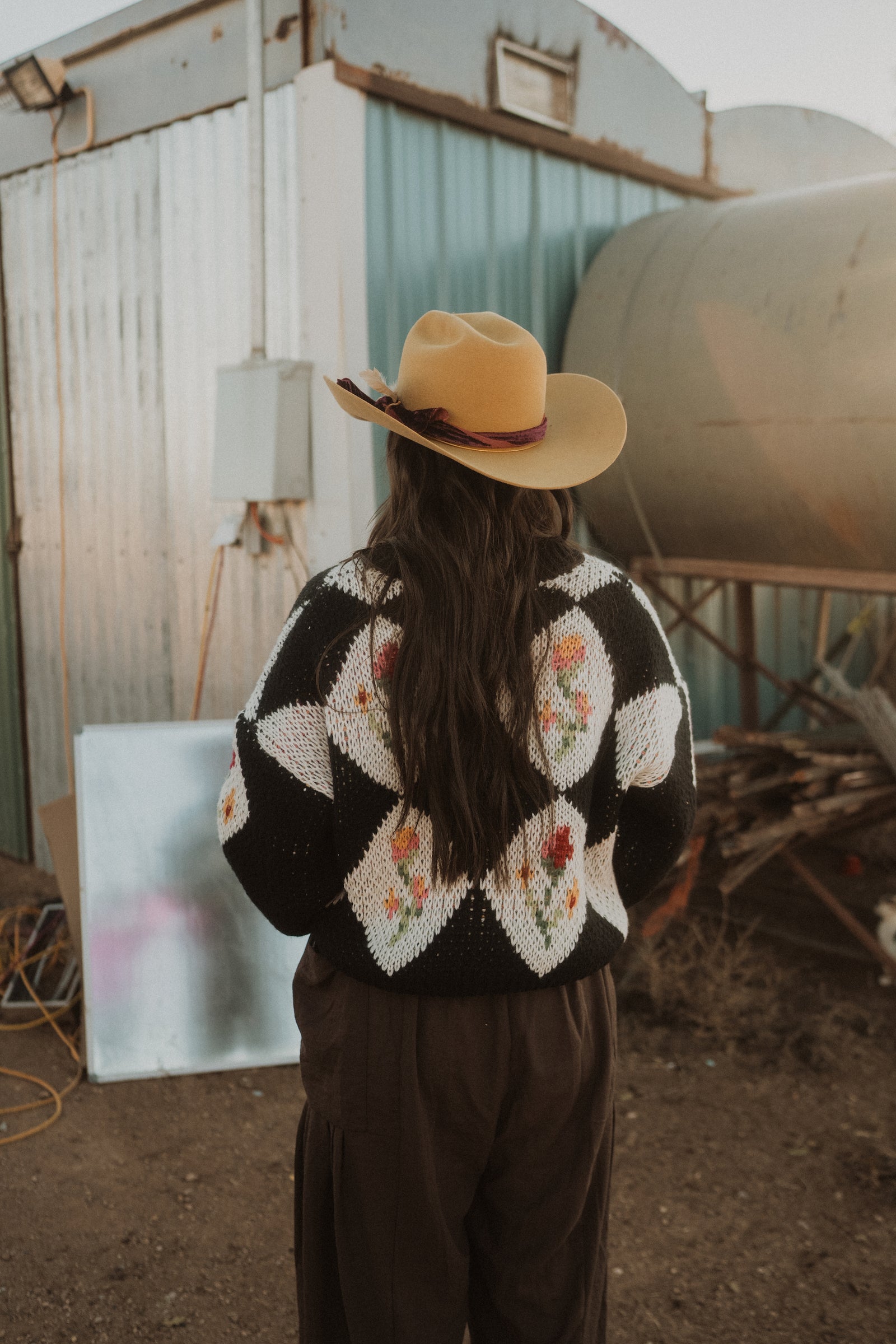 Flowers + Diamonds Sweater