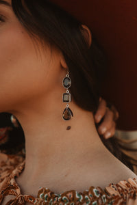 Ogilvie Earrings | Smoky Quartz