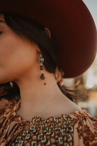 Ogilvie Earrings | Smoky Quartz