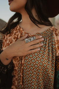 Marigold Ring | Astrophyllite