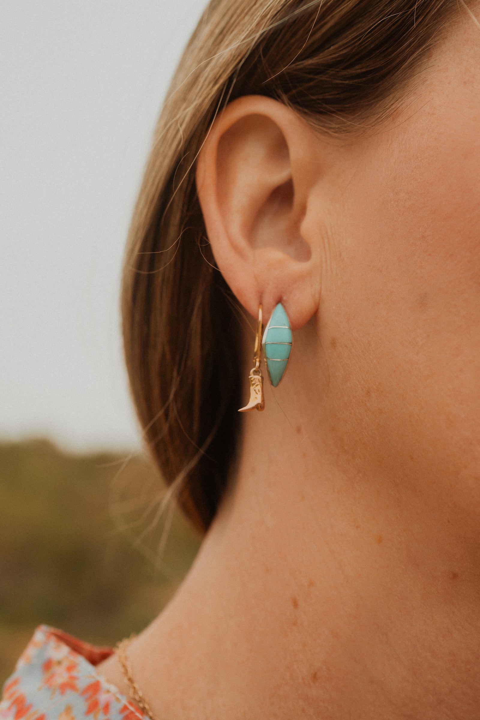 Roby Earrings | Turquoise