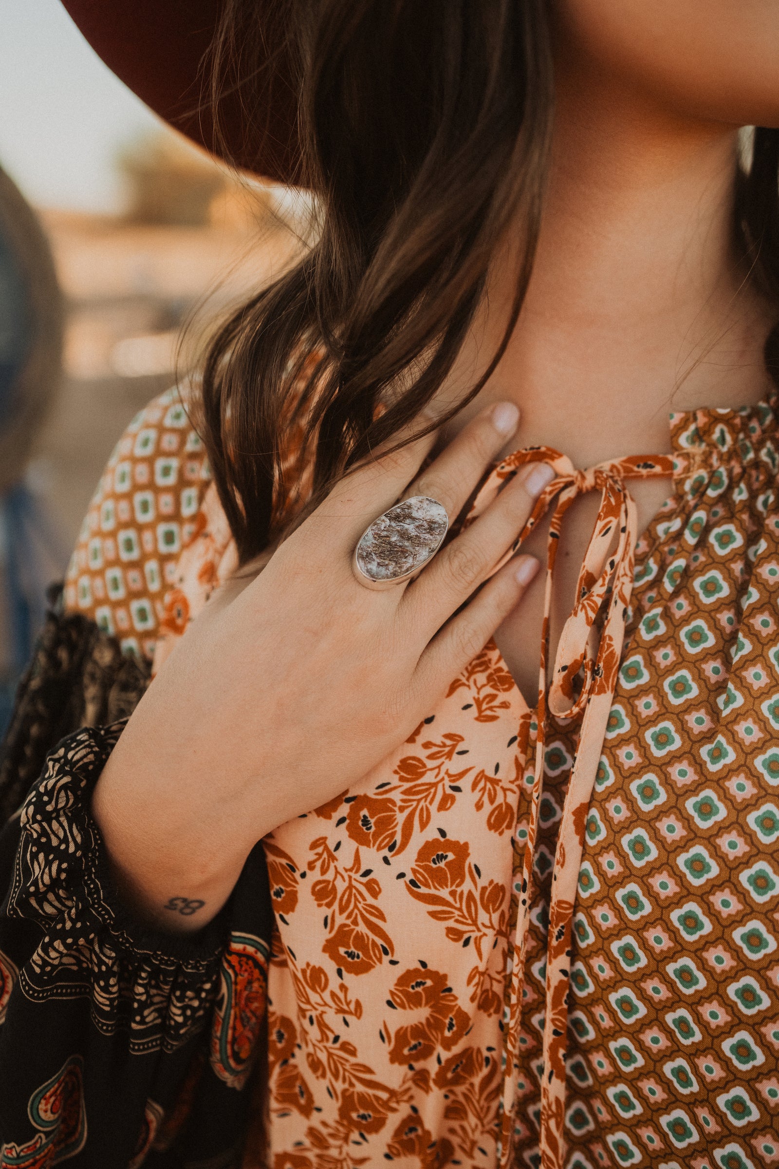 Marigold Ring | Astrophyllite